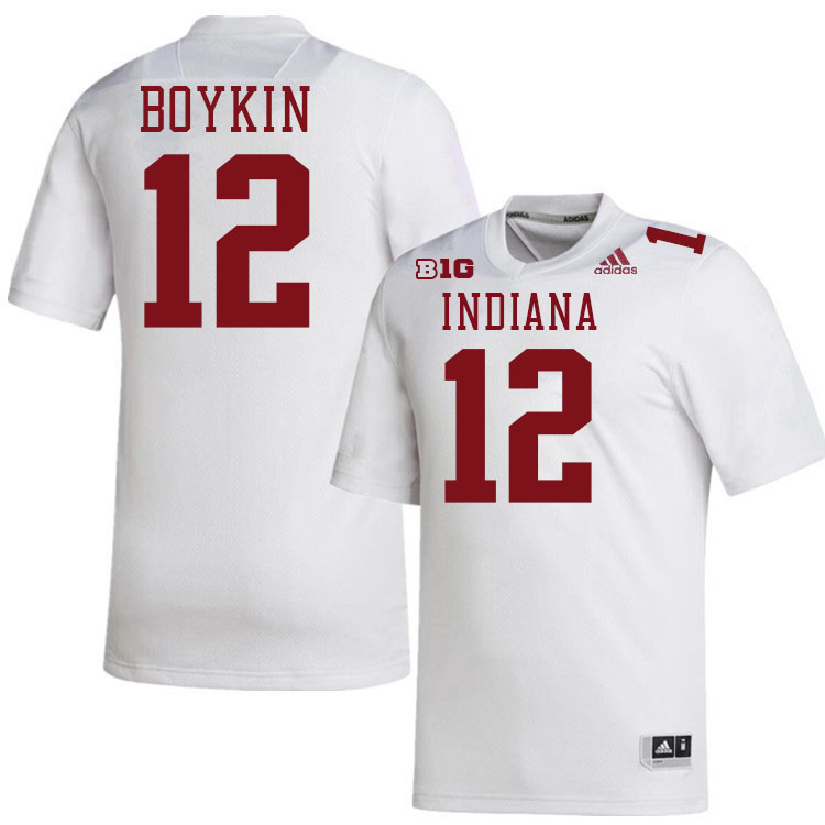 Devan Boykin Indiana Jerssey,Indiana University Hooisers Football Jersey,Uniforms-White